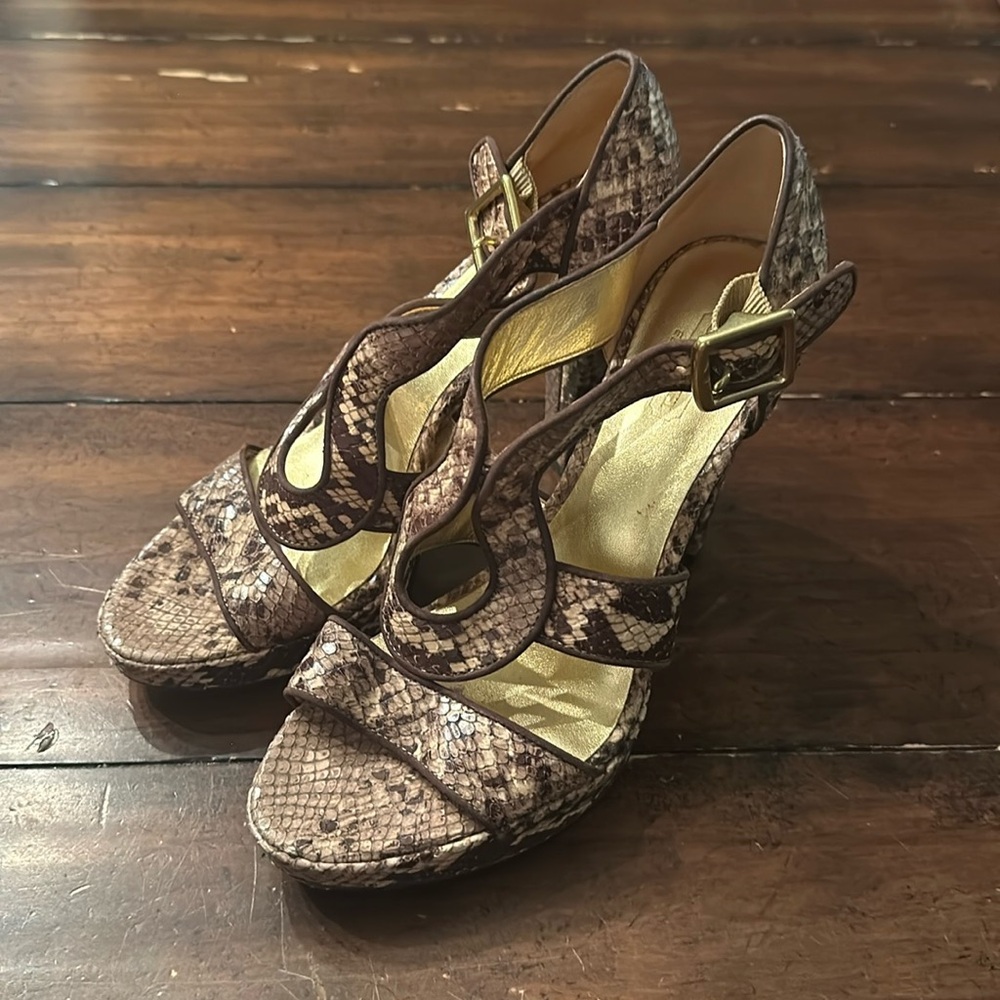 Coach Snake Heels
